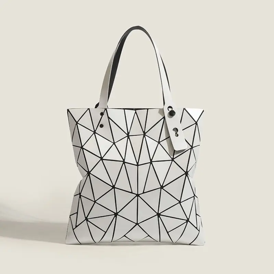 Luminous Reflective Geometric Shoulder Bags